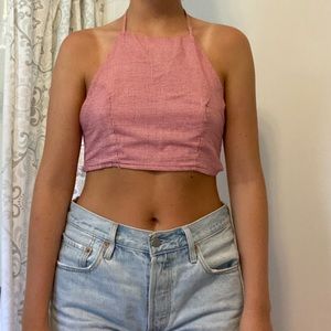 LF halter top worn once